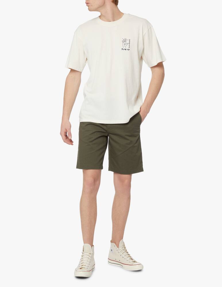 rinascente Wood Wood Pantaloncini jonathan twill - verde