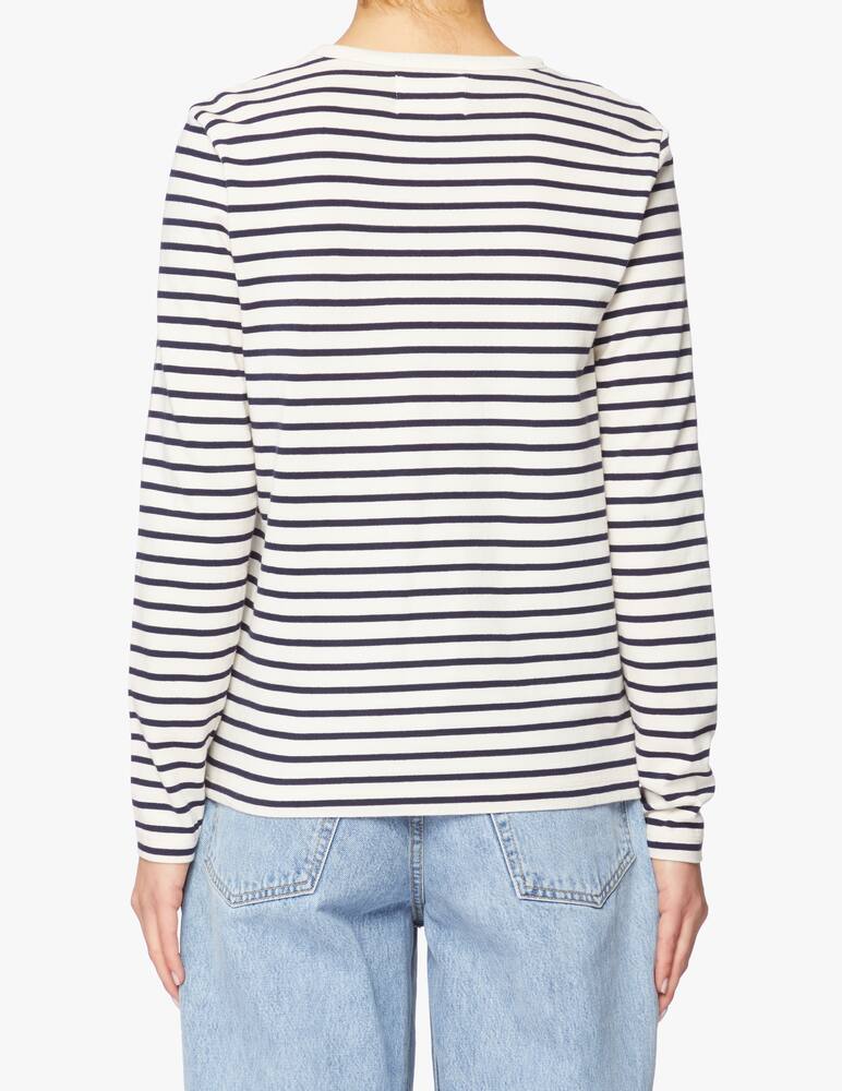 rinascente Wood Wood Maglietta a manica lunga a righe Moa