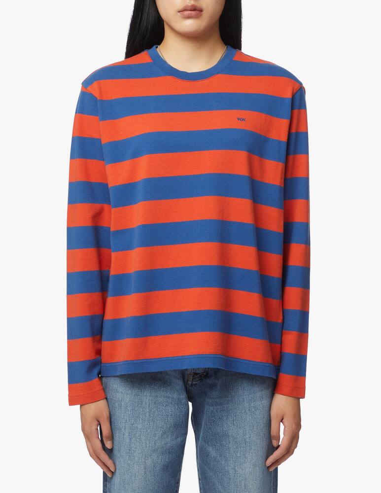 rinascente Wood Wood Long sleeve striped top Astrid