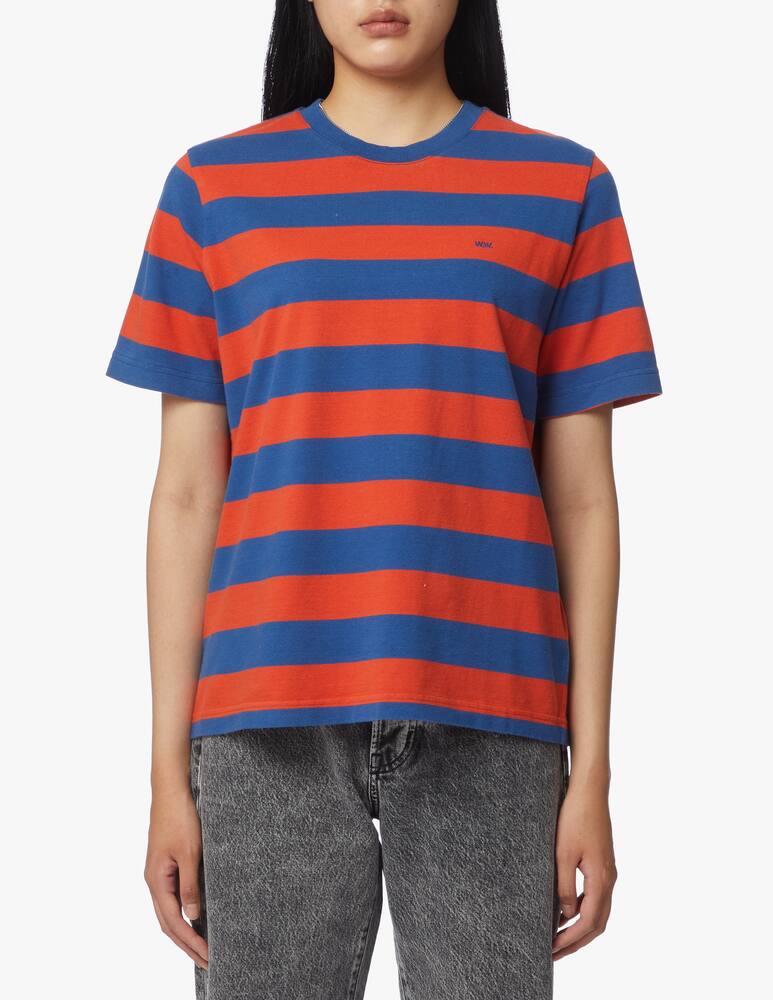 rinascente Wood Wood T-shirt in cotone a righe Alma