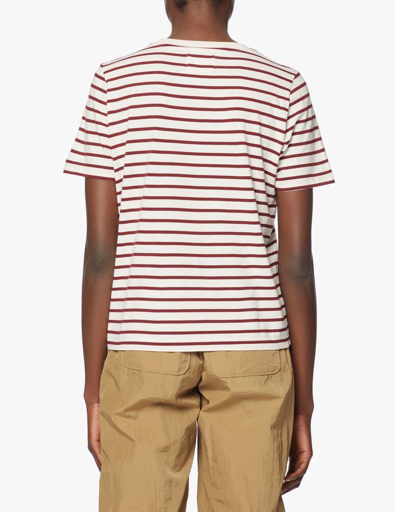 Wood Wood T-shirt in cotone a righe Mia - immagine 3 Wood Wood T-shirt in cotone a righe Mia - immagine 3