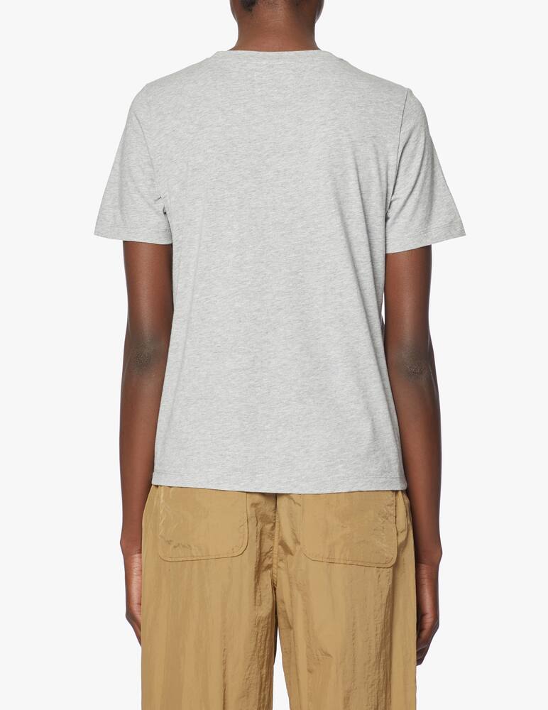 rinascente Wood Wood Cotton t-shirt Mia with logo