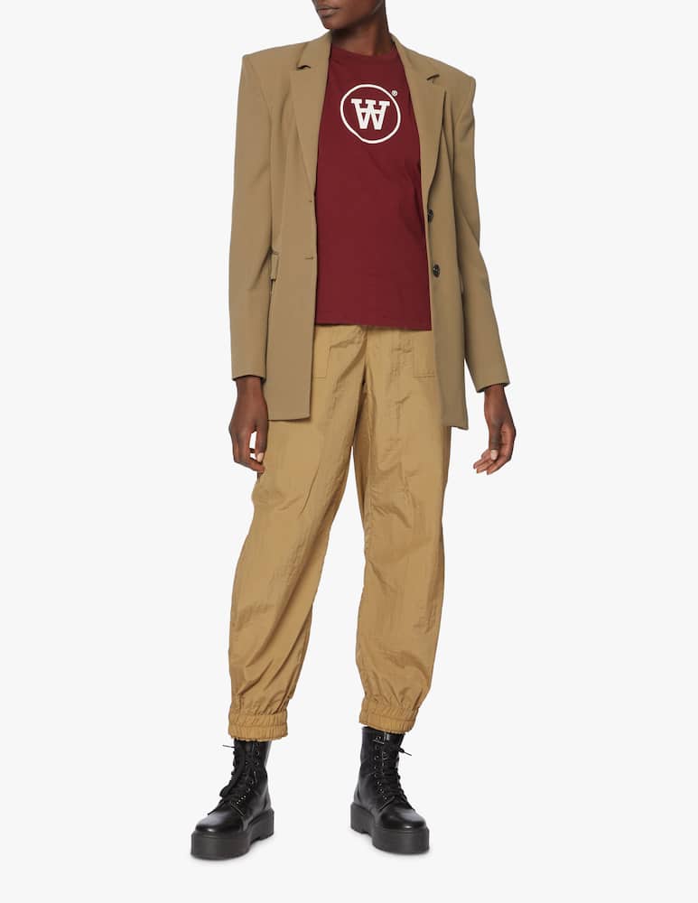 rinascente Wood Wood Cotton t-shirt Mia with logo