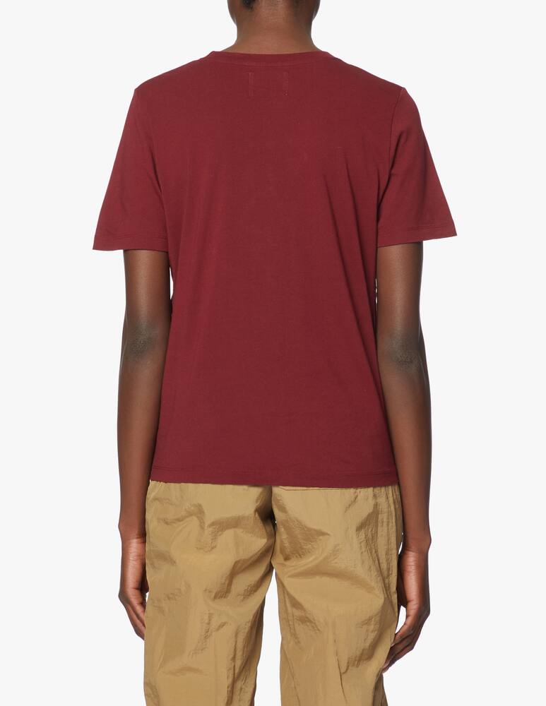 rinascente Wood Wood Cotton t-shirt Mia with logo