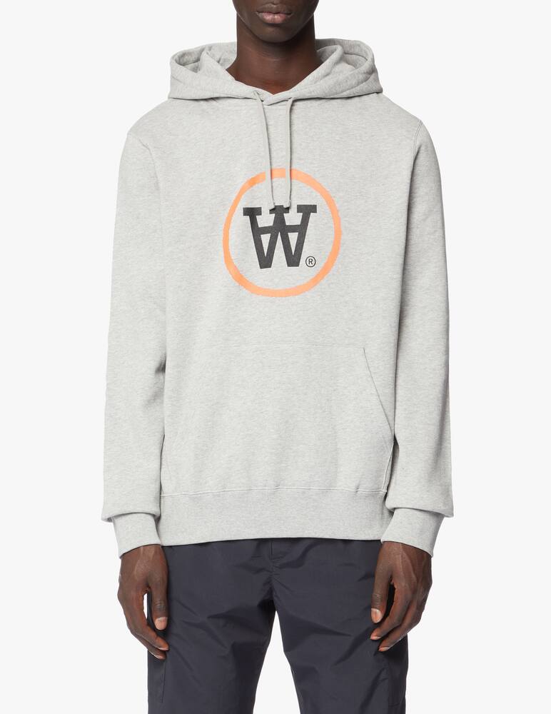rinascente Wood Wood Logo ian hoodie