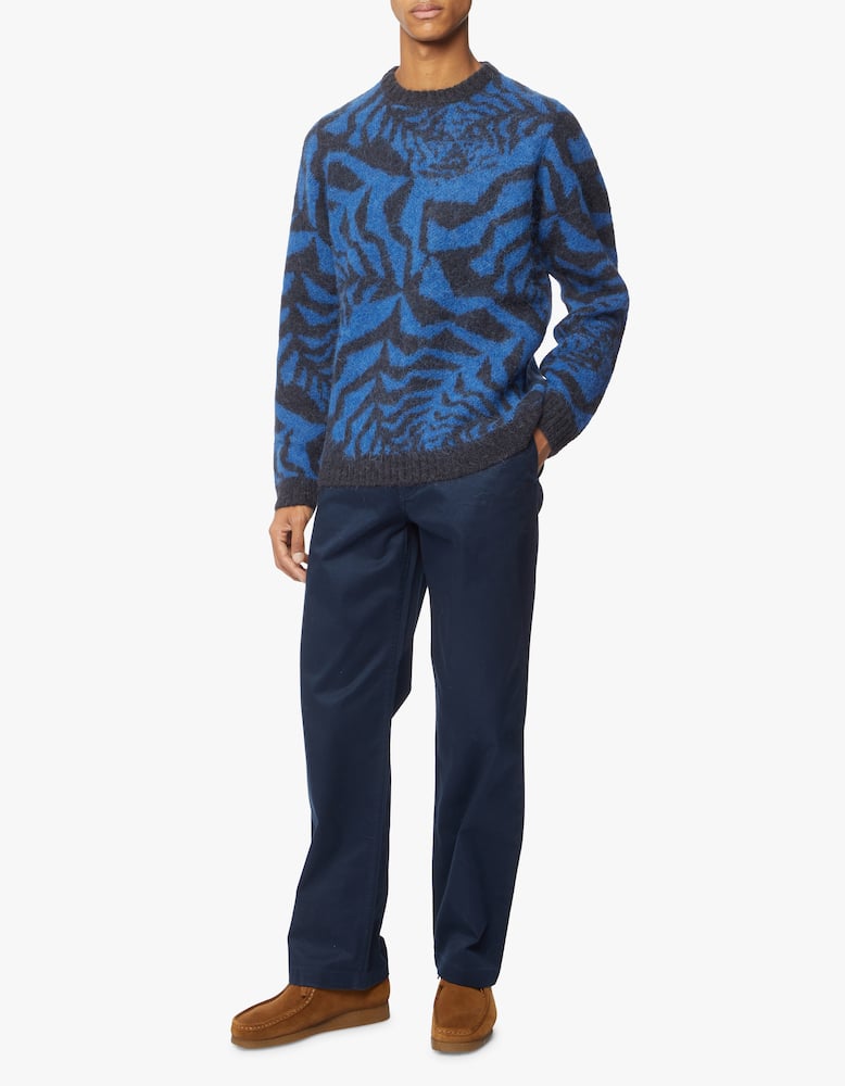 rinascente Wood Wood Graphic beckett roundneck jumper