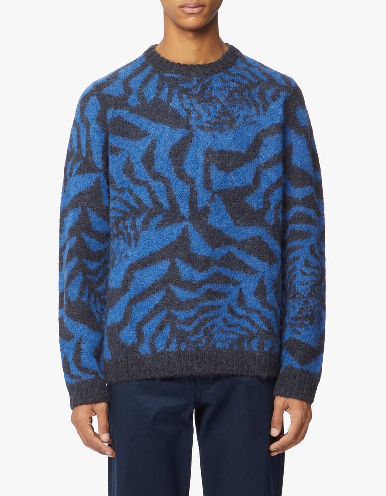 rinascente Wood Wood Graphic beckett roundneck jumper