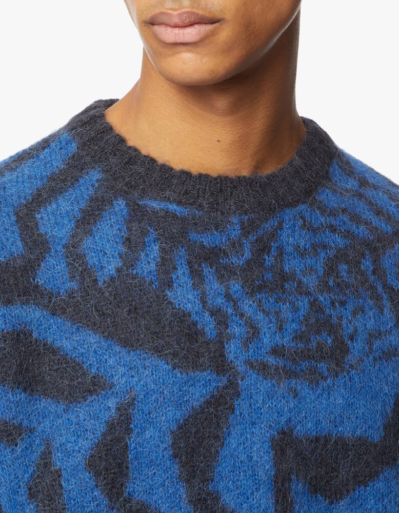 rinascente Wood Wood Graphic beckett roundneck jumper