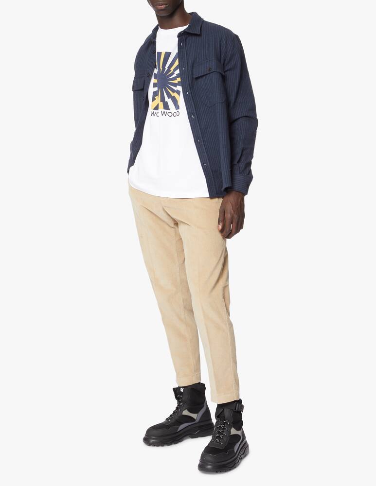 rinascente Wood Wood Graphic t-shirt