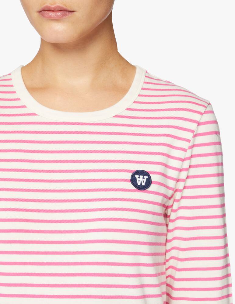 rinascente Wood Wood Long sleeve striped t-shirt Moa