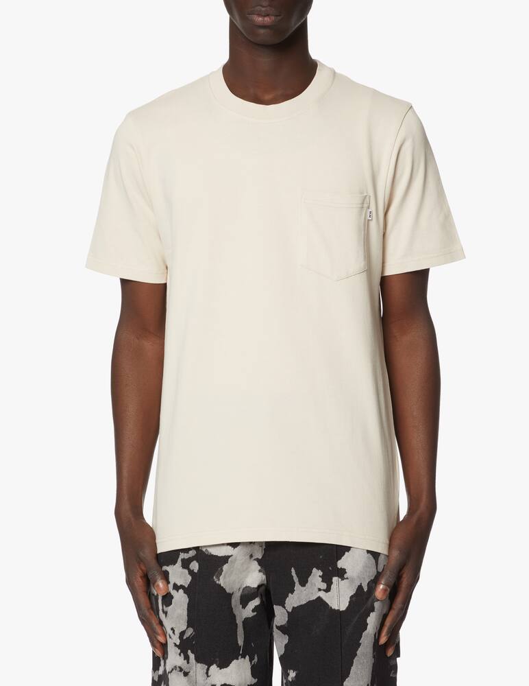 rinascente Wood Wood T-shirt bobby pocket - beige