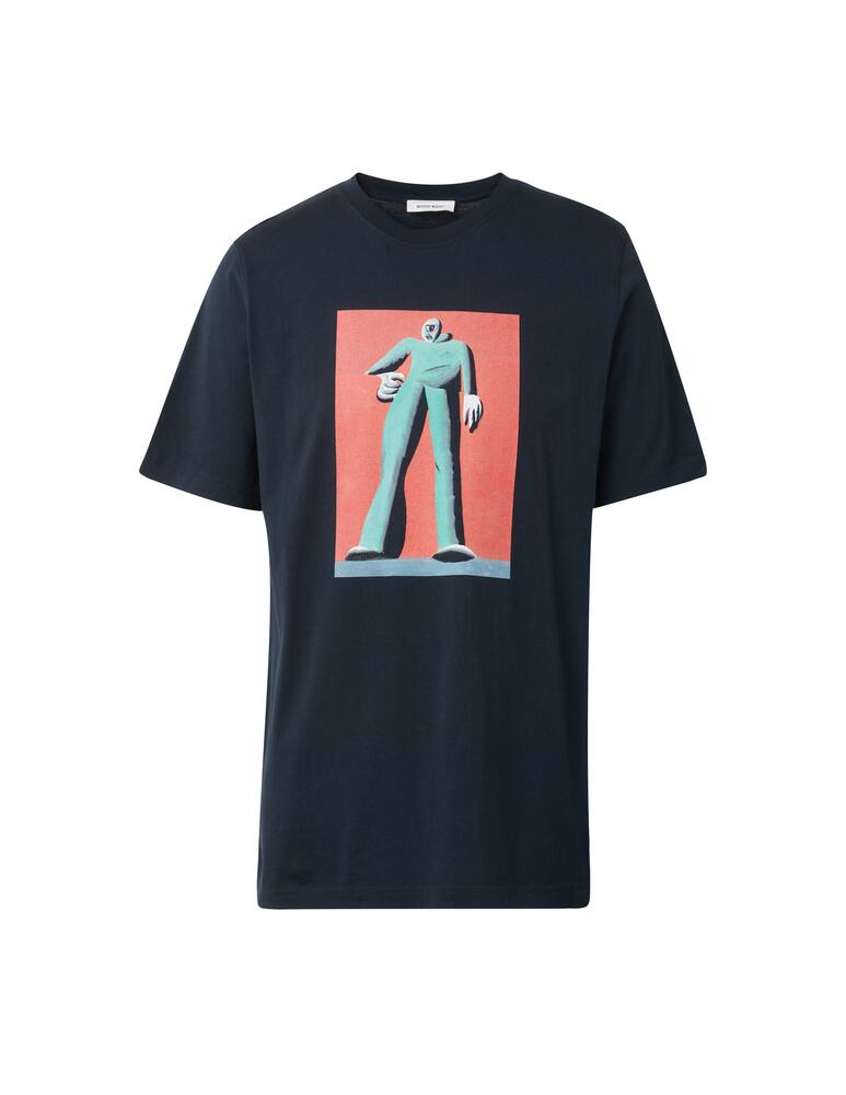 rinascente Wood Wood T-shirt j marshall sami jm - blue