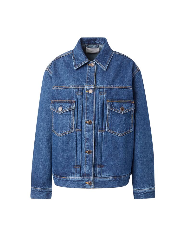 rinascente Wood Wood Giacca over di jeans - blu