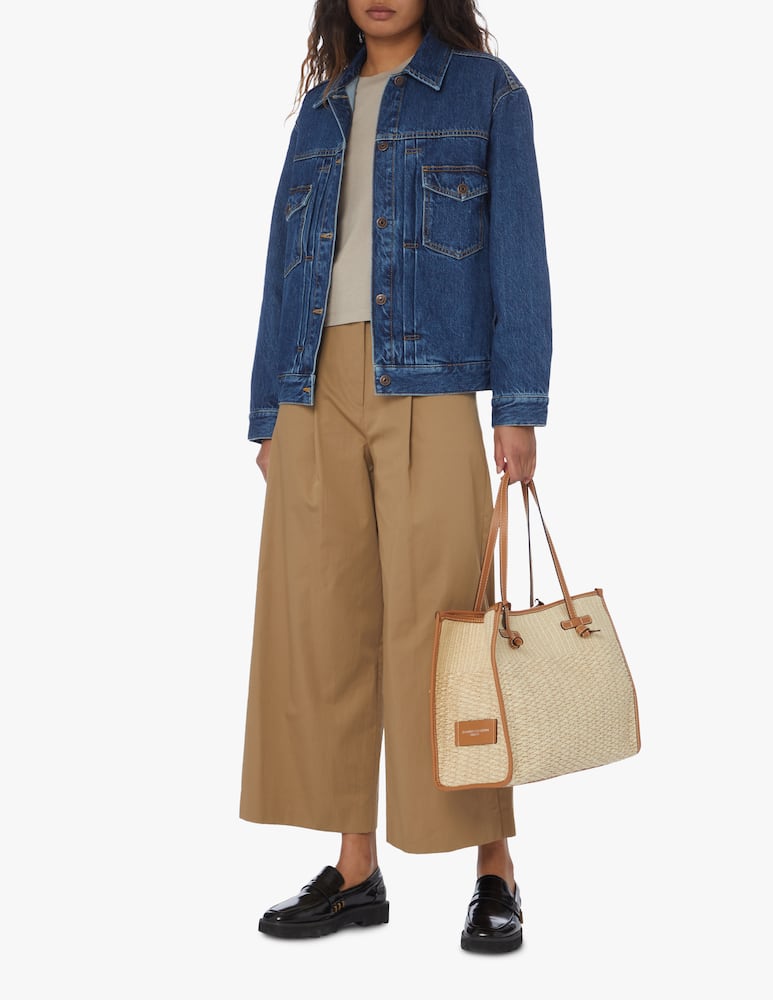 rinascente Wood Wood Giacca over di jeans - blu