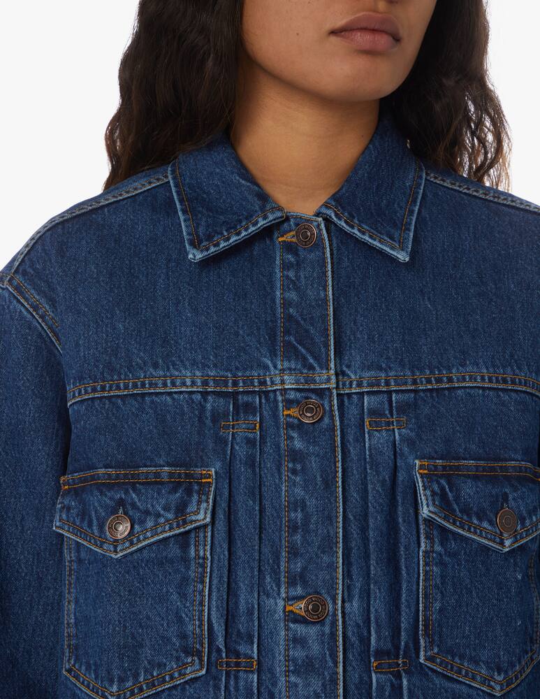 rinascente Wood Wood Giacca over di jeans - blu