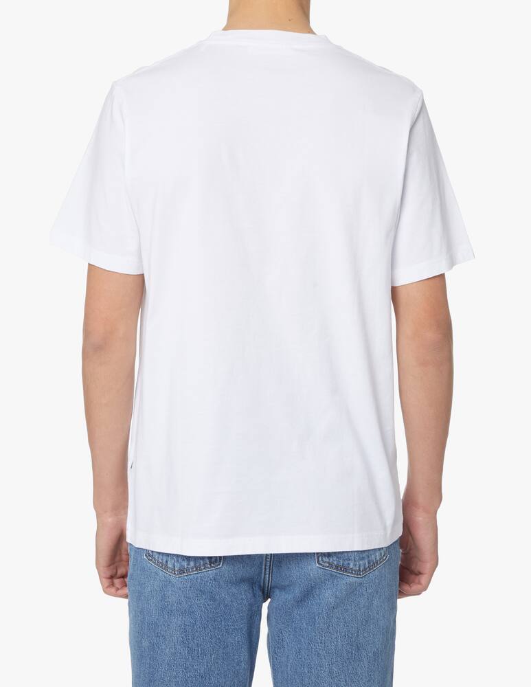 rinascente Wood Wood T-shirt graphic chest jerkurb - white