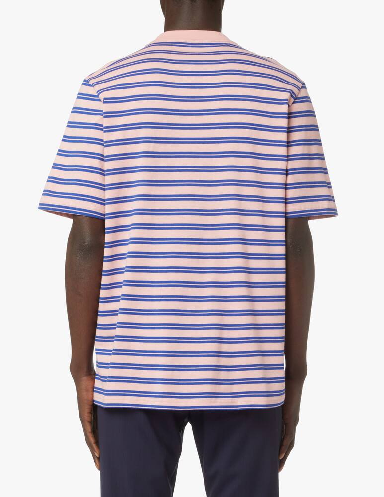 rinascente Wood Wood T-shirt bobby pocket stripes - multi