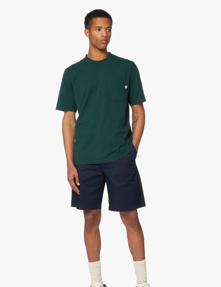 rinascente Wood Wood Maglietta bobby con taschino - verde