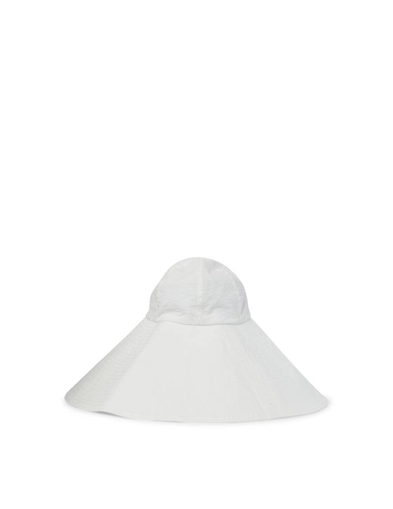 rinascente Wood Wood Cappello Seersucker - bianco