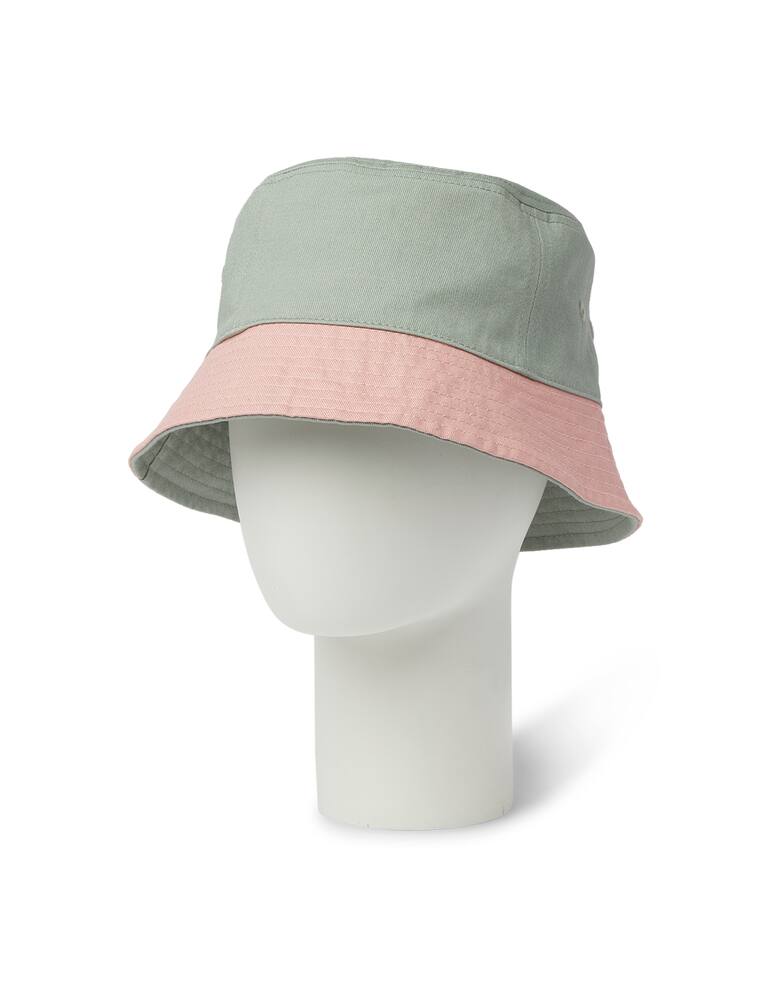 rinascente Wood Wood Cappello bucket bicolore - rosa