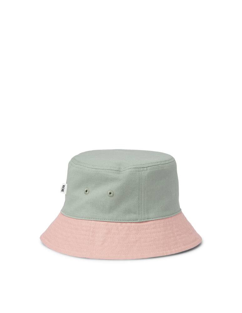 rinascente Wood Wood Cappello bucket bicolore - rosa