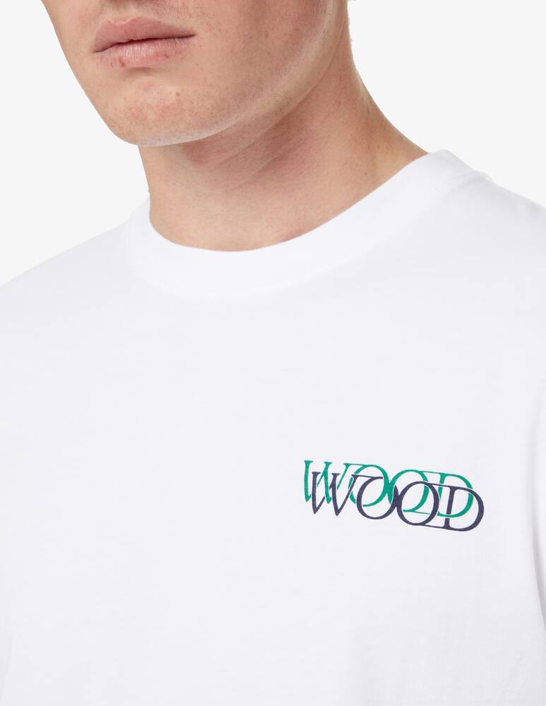 rinascente Wood Wood Logo t-shirt - White