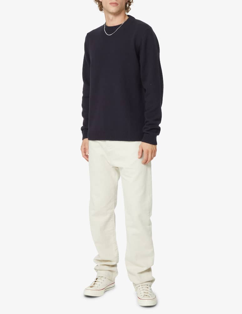 rinascente Wood Wood Wool roundneck sweater - Blue