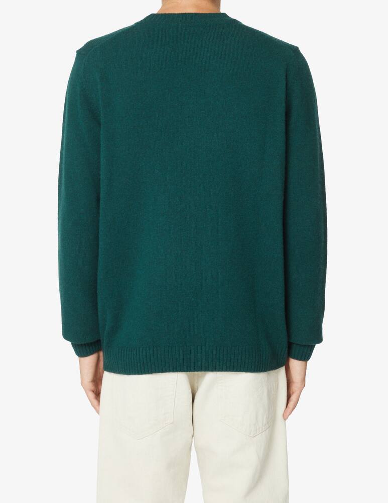 rinascente Wood Wood Wool roundneck sweater - Green