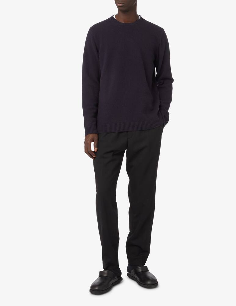 rinascente Wood Wood Wool roundneck sweater - Blue