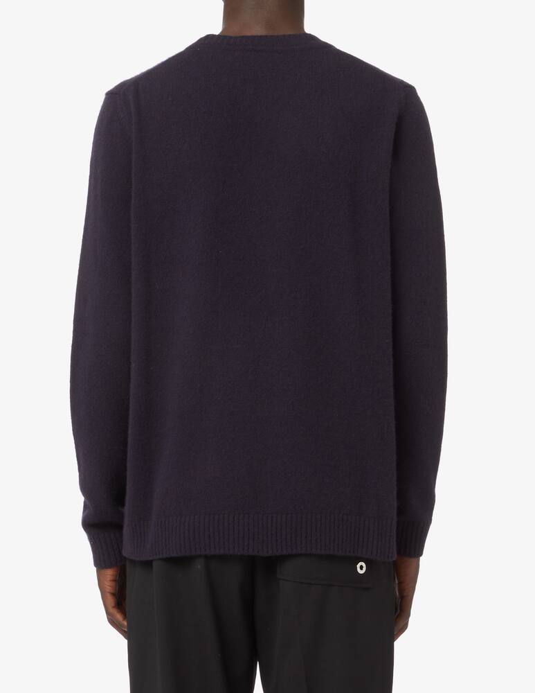 rinascente Wood Wood Wool roundneck sweater - Blue