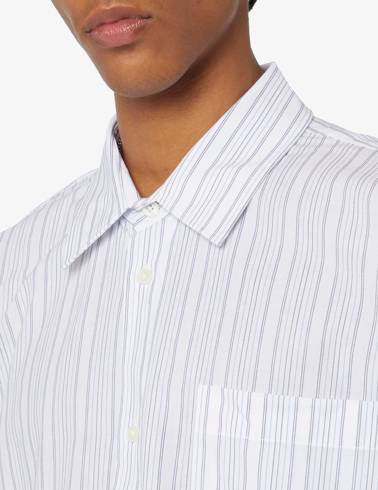 rinascente Wood Wood Nico poplin stripe shirt 