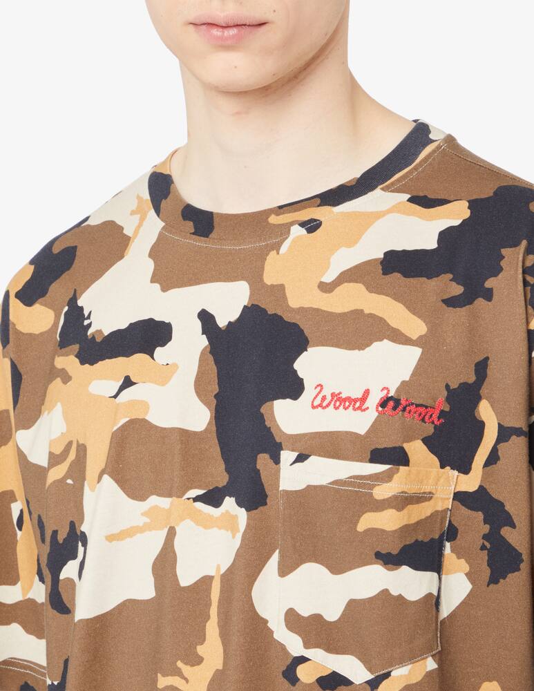 rinascente Wood Wood Maglietta haider camo