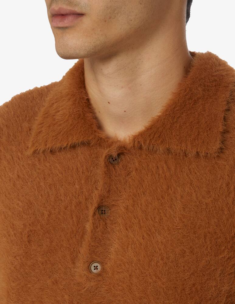 rinascente Wood Wood Sebastian pelolong sleeve polo shirt