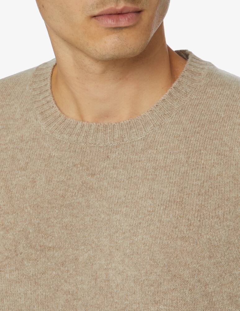 rinascente Wood Wood Beckett lambs brushed crewneck jumper