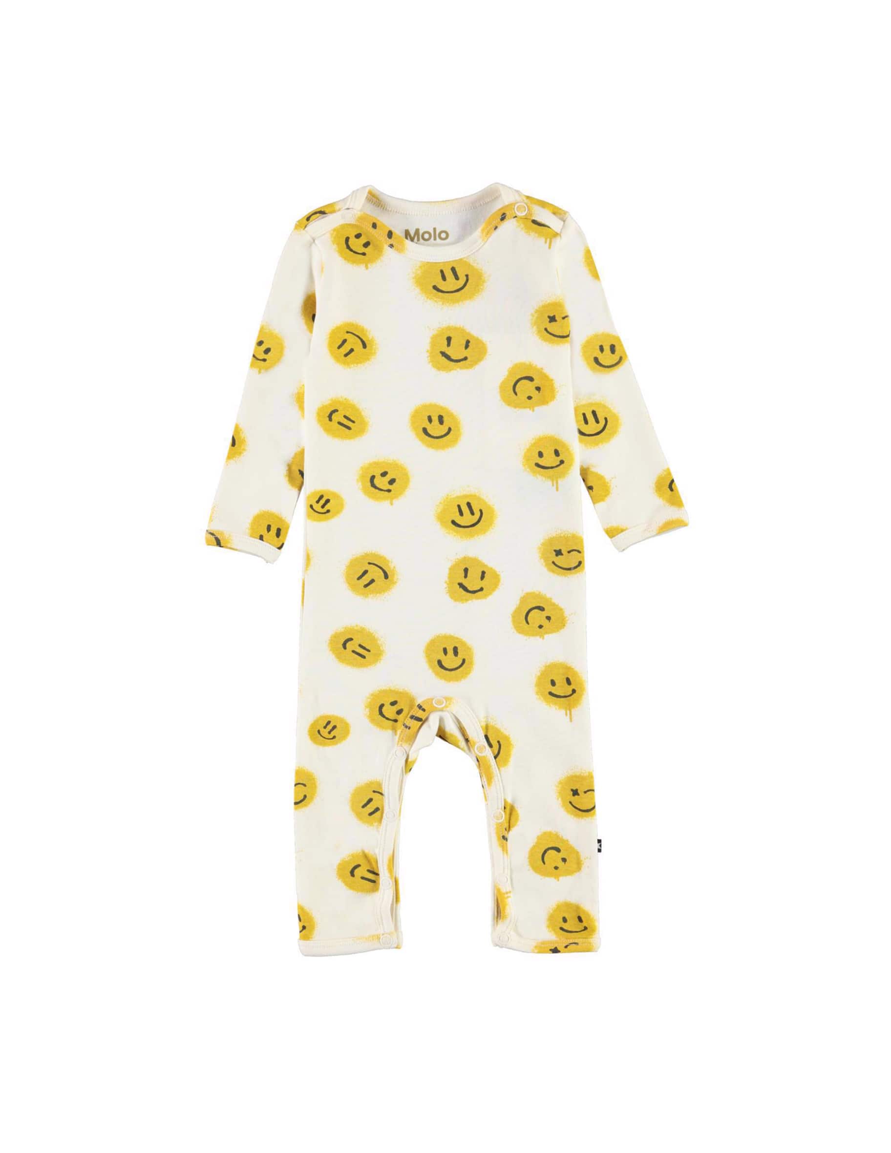 Shop Molo Fenez bodysuits jersey - Giallo on Rinascente