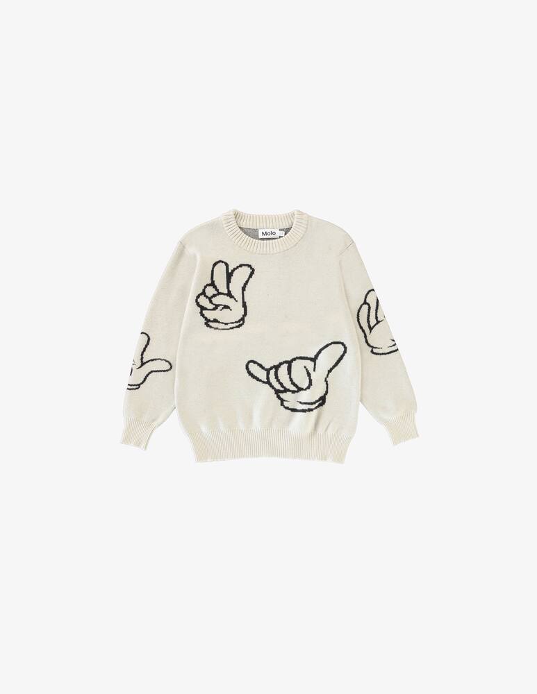 rinascente Molo Maglione in misto lana Bello - Bianco