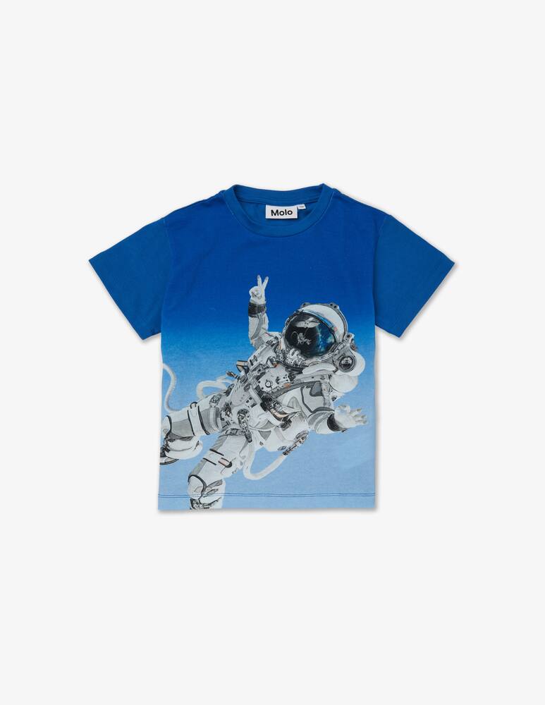 Molo T-shirt in cotone rasmus - Blu - immagine 1 Molo T-shirt in cotone rasmus - Blu - immagine 1