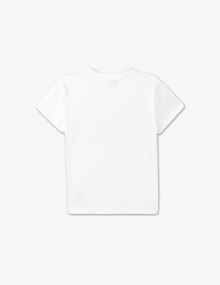 rinascente Molo Maglietta roxo maniche corte - Bianco