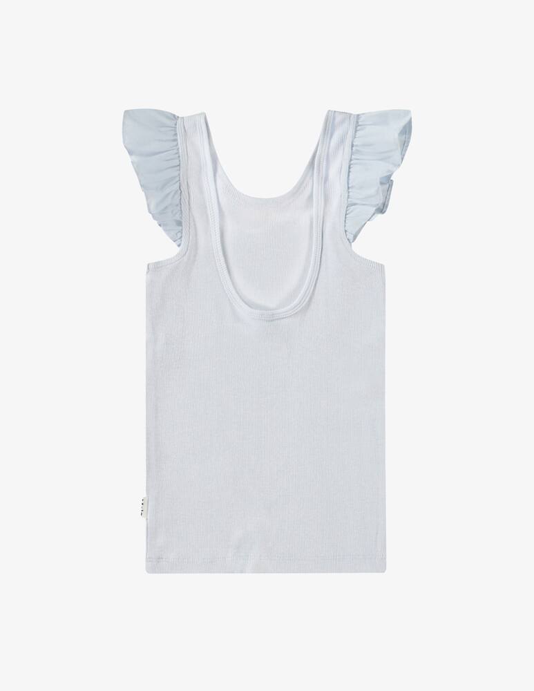 rinascente Molo Top senza maniche volant