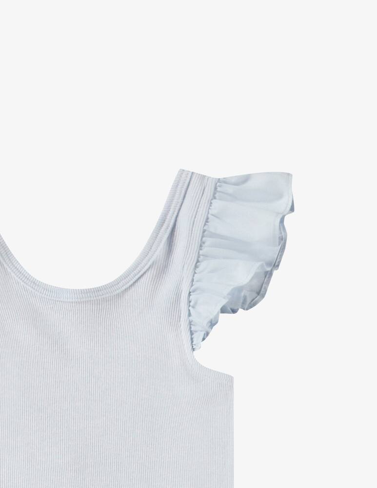 rinascente Molo Top senza maniche volant