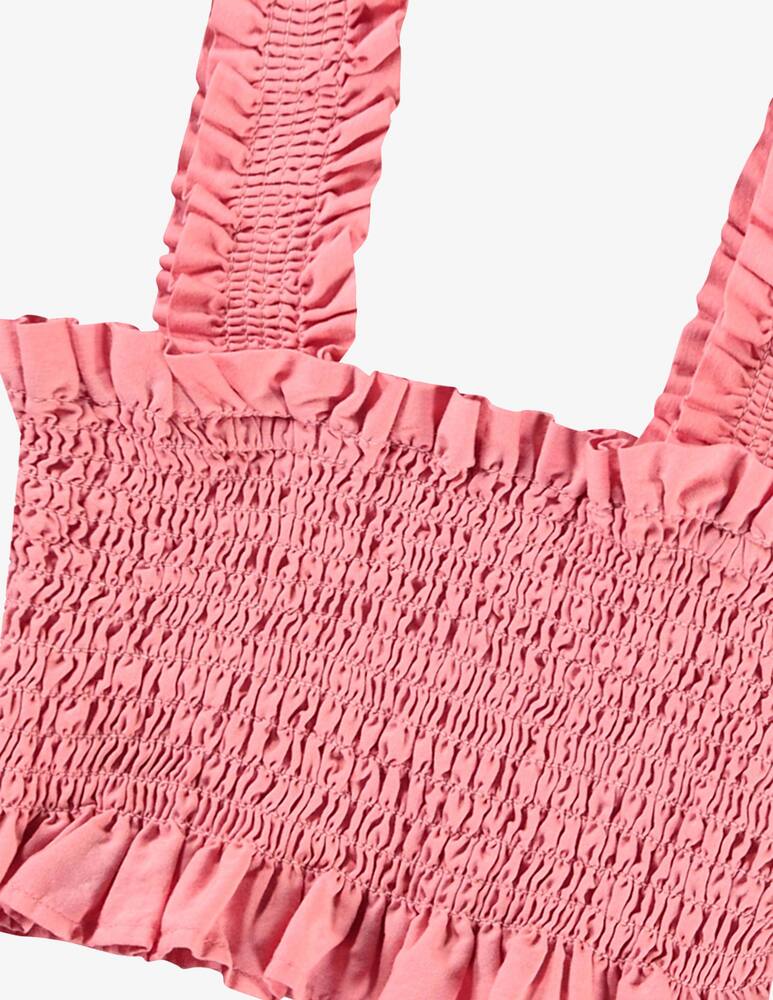 rinascente Molo Smocked ruffle top