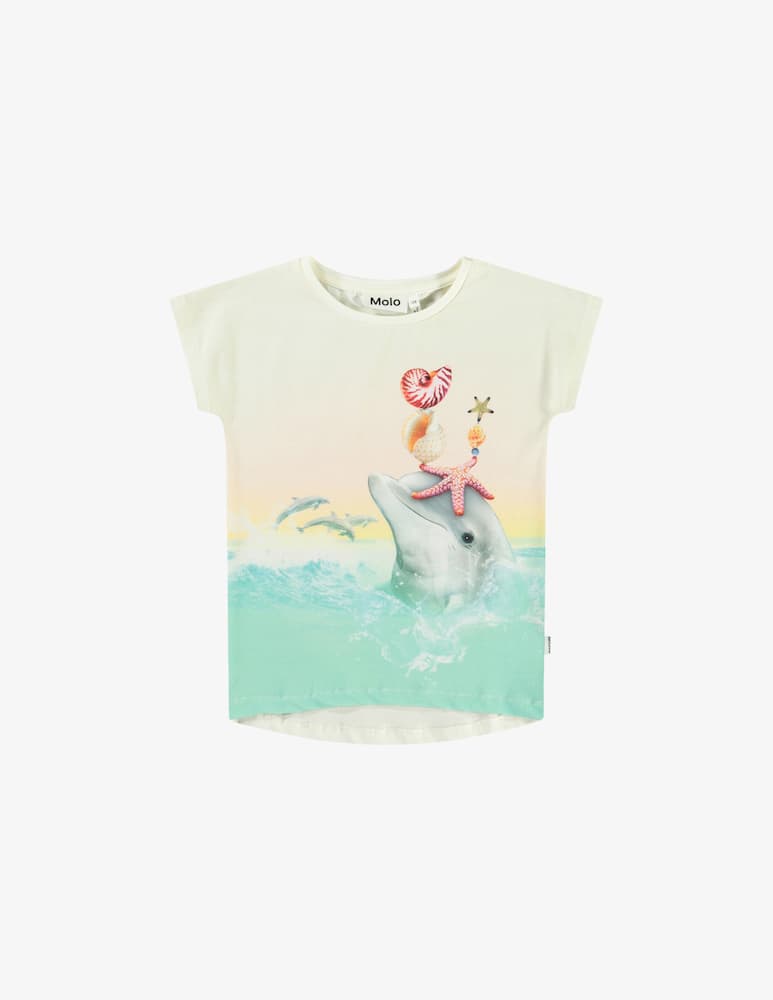 Molo T-shirt con delfino - immagine 1