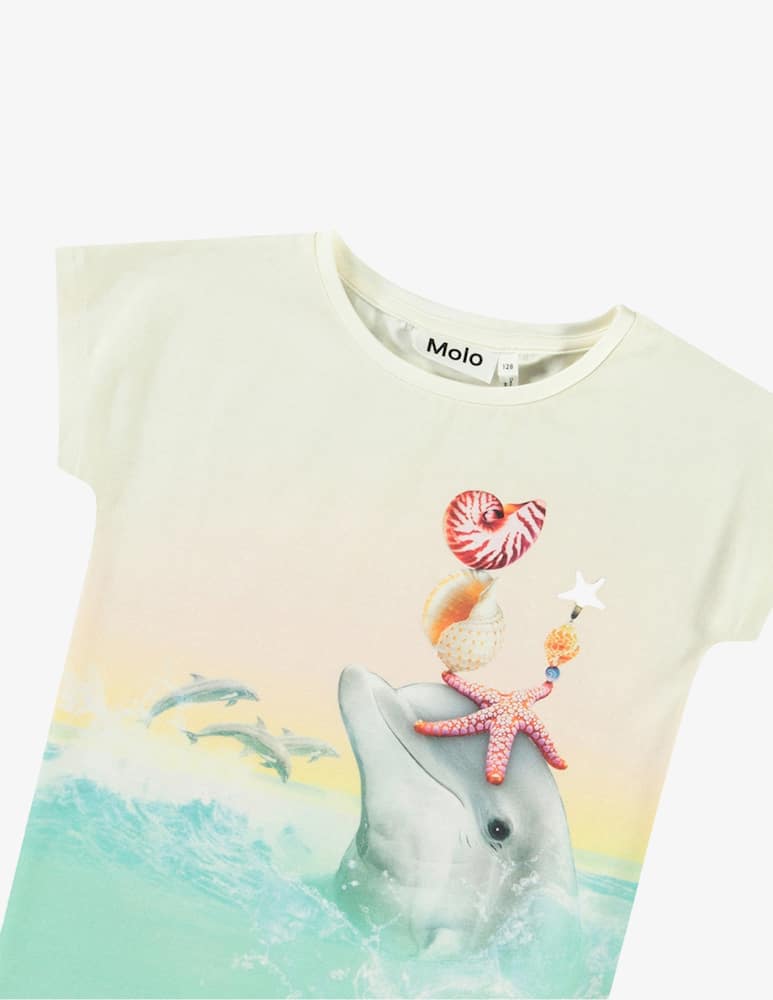 Molo T-shirt con delfino - immagine 3