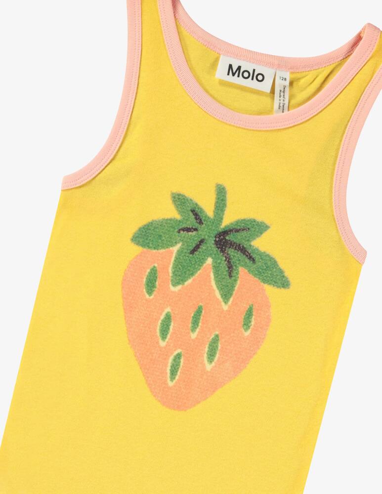 rinascente Molo Strawberry sleeveless top