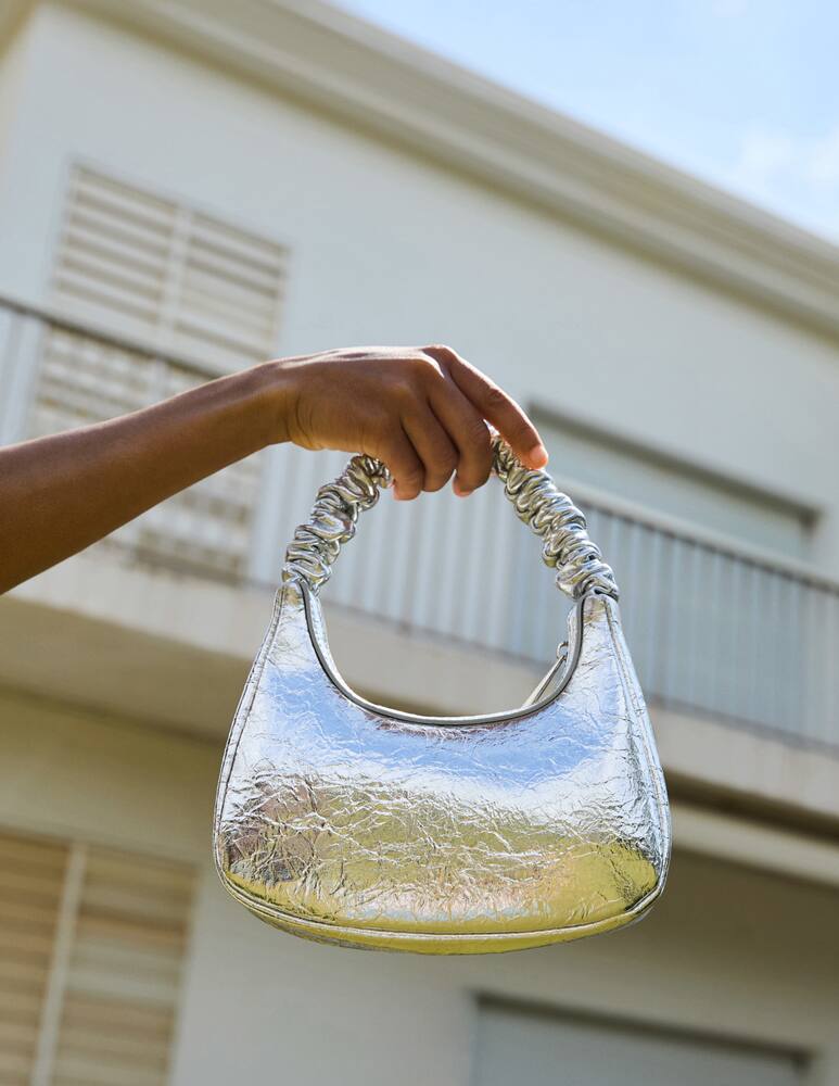 rinascente Molo Scrunch handle handbag