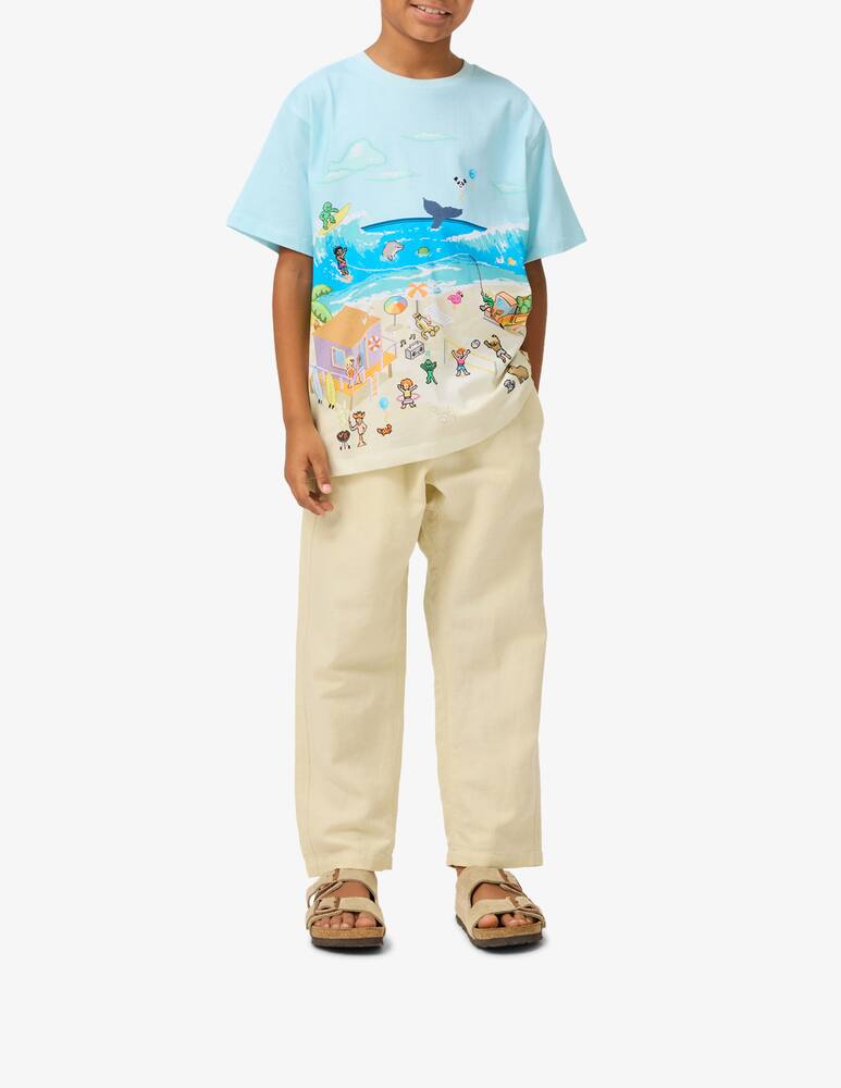 rinascente Molo T-shirt stampa spiaggia