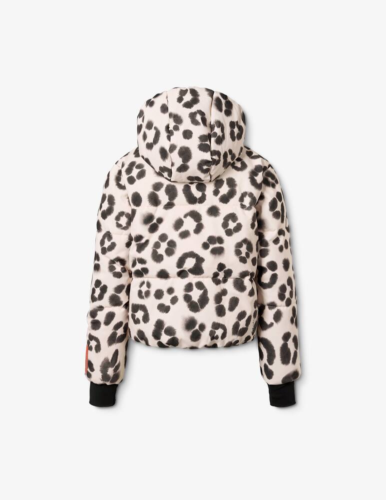 rinascente Molo Leopard print ski jacket