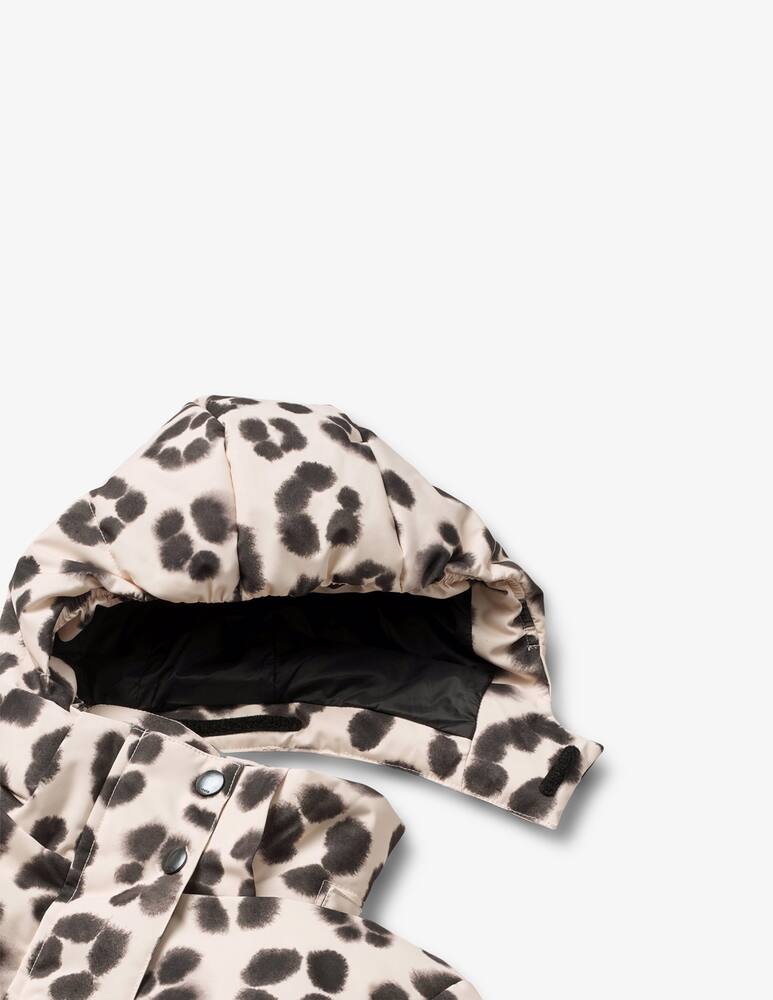 rinascente Molo Leopard print ski jacket