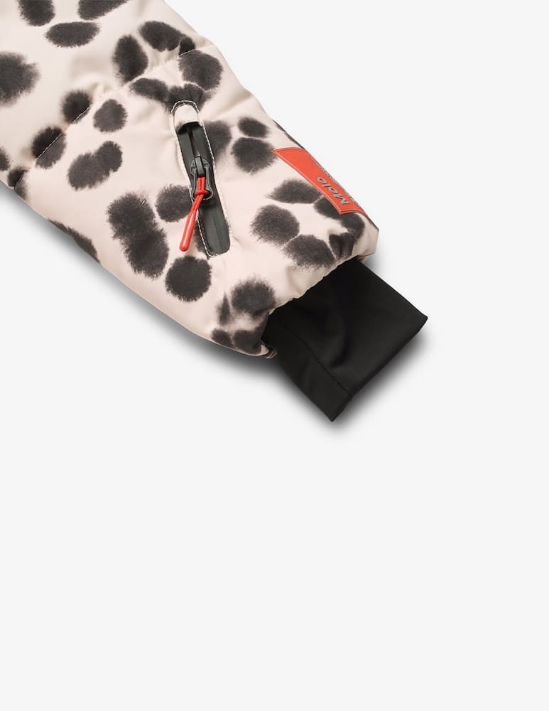 rinascente Molo Leopard print ski jacket