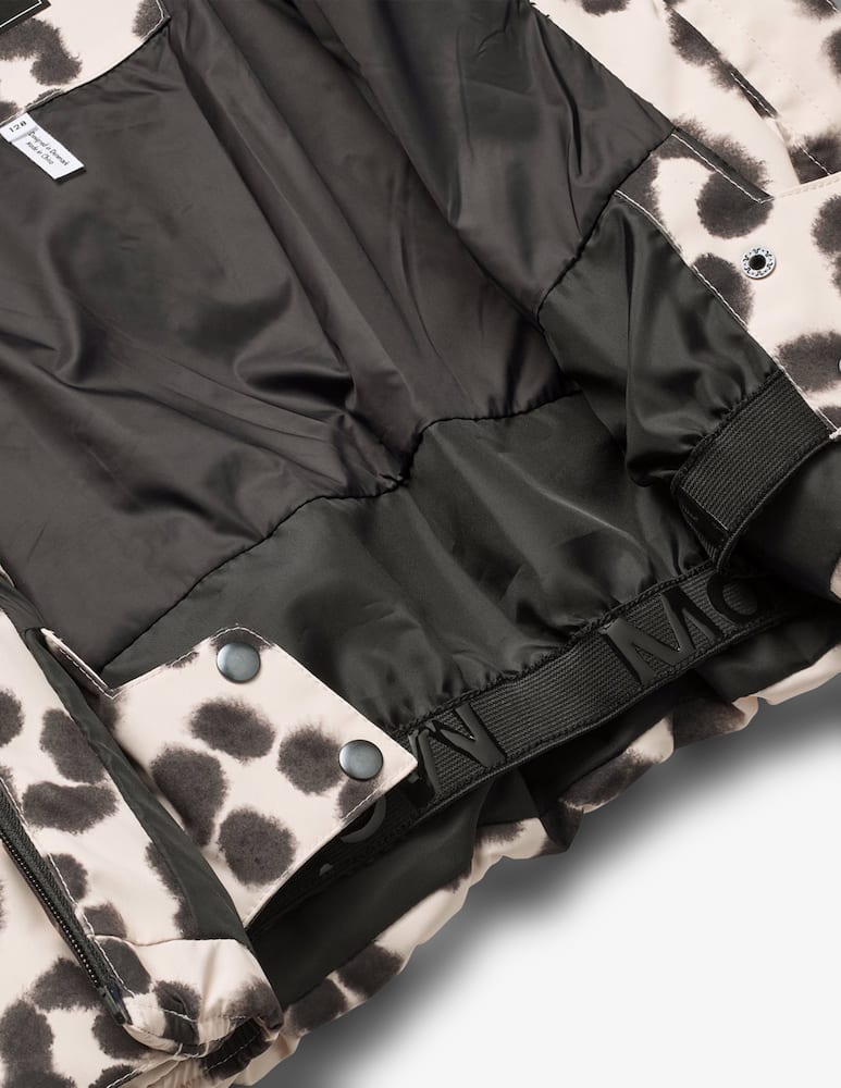 rinascente Molo Leopard print ski jacket